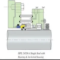 ISPL 24556 section, jacketed housing